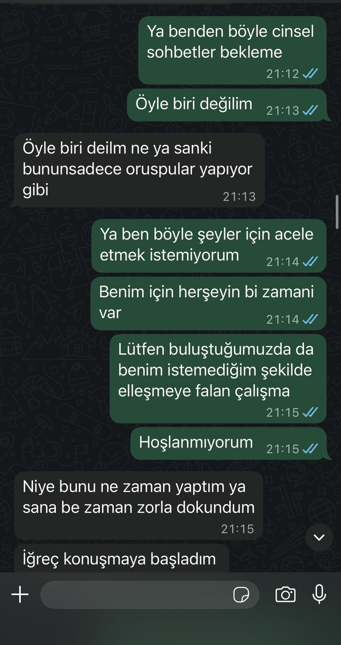 Sizce niyeti farklı mi?
