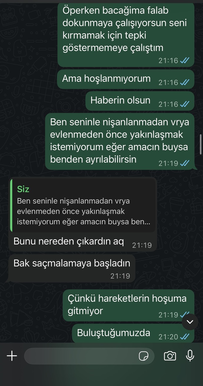 Sizce niyeti farklı mi?