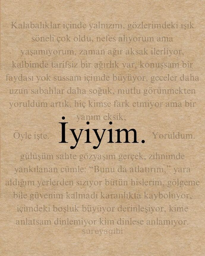 Konuşarak mı yoksa yazışarak mı daha rahatsın, hangisi terapi gibi gelir siz sevgili dostlara💁♀️?