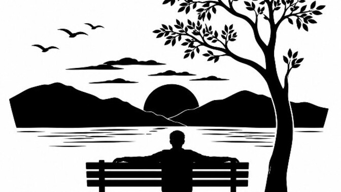 Chatgpt'ye huzur silüeti oluştur dediğinizde bugüne kadarki yaptıklarınızı düşünerek huzurunuzu çiziyor deneyin paylaşın görelim?