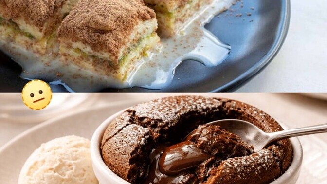 Soğuk baklava mı, sufle mi?