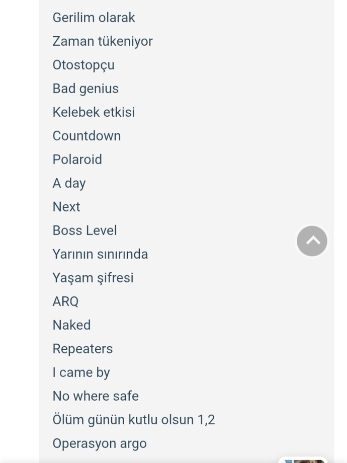 Aynı günü tekrar eden filmler ve gerilim