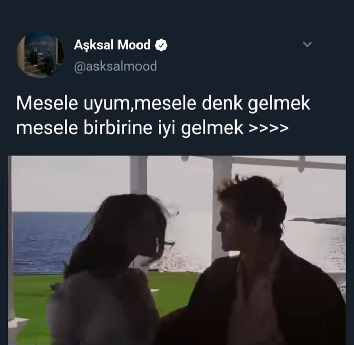 Sana iyi gelen biri var mı?