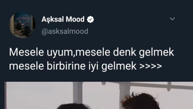Sana iyi gelen biri var mı?