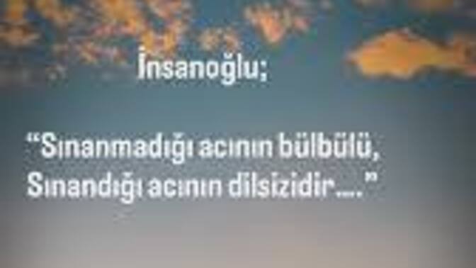 Hangi acılarla sınandınız? Nasıl başa çıktınız?