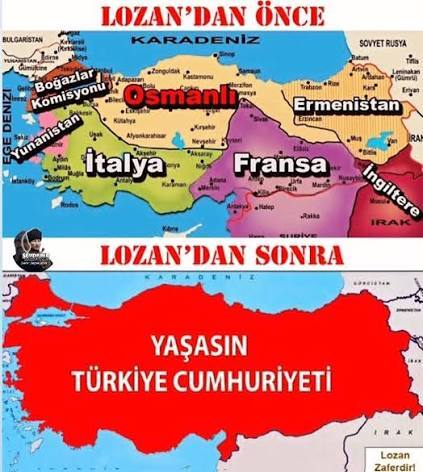 Lozan Antlaşmasının 103. Yılı! Ne düşünüyorsunuz?