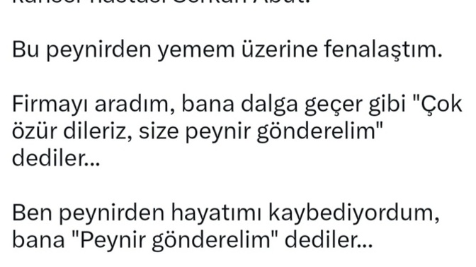 Almanya, Belçika gibi ülkelerde ürünlerde bir şey tespit edilip tüketiciye geri getirmeleri söylenirken, Türkiye'de niye pişkinler?