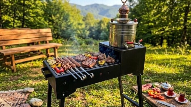Bahçede semaver çay ve mangal partisi versem sizi de davet eder miydim?