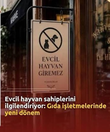 Gıda satışı yapılan yerlere giremeyecekler! Köfteci Yusufun astığı yazı sizce haklı mı?