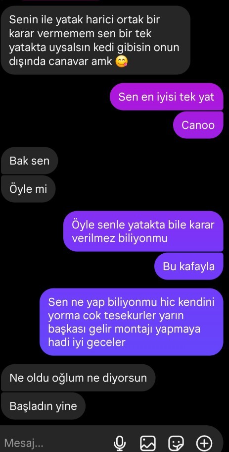 Ex in sizce bana karşı hisleri ne?