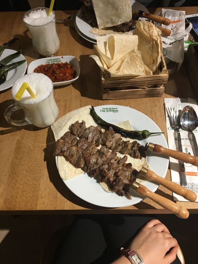 Hiç cağ kebabı yediniz mi?