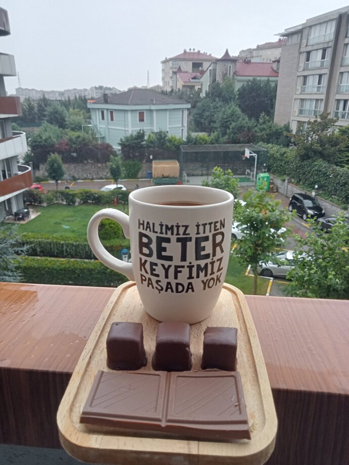 Kahve yağmur sesi ve ne olsun istersin?