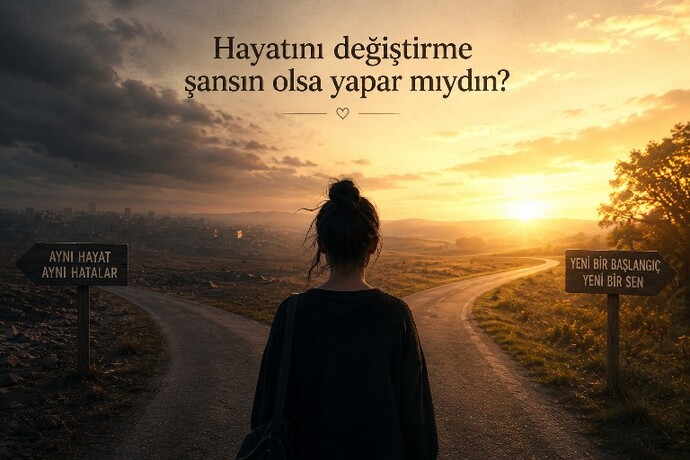 Hayatını kökten değiştirme şansın olsa geri dönüşsüz bu hakkı kullanır mıydın?