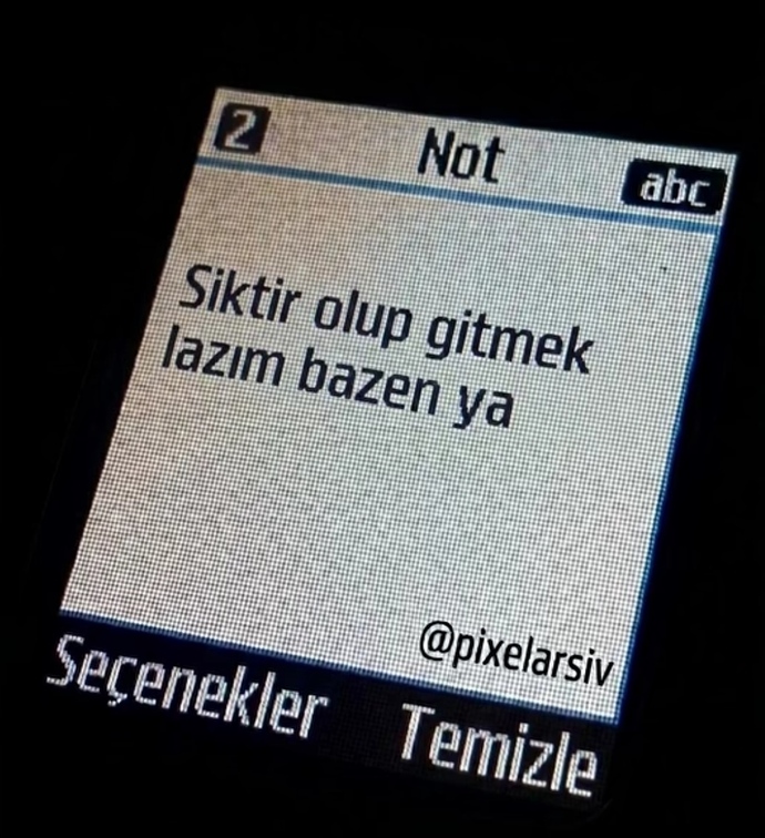 Bazen sadece gitmek gerekir # kişilik ve karakter