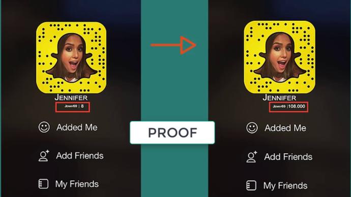 Snapchat puan