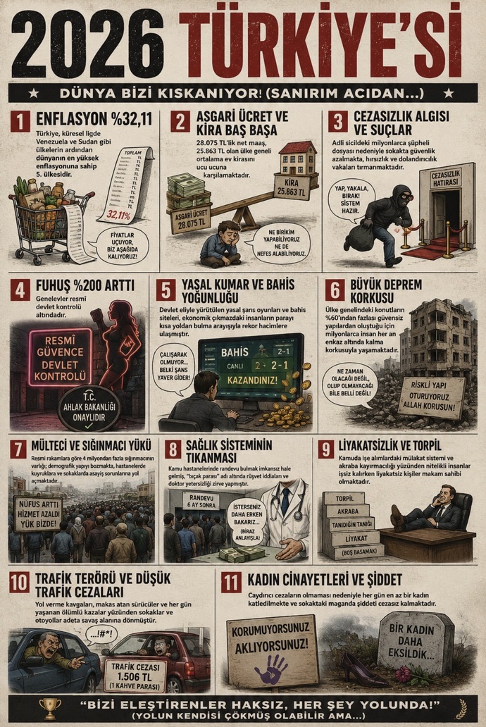25 yılın sonunda AKP Türkiyesinden gerçekten memnun musunuz?