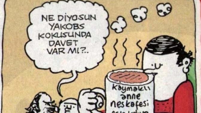 Kahvenizin kokusunda davet var mı?