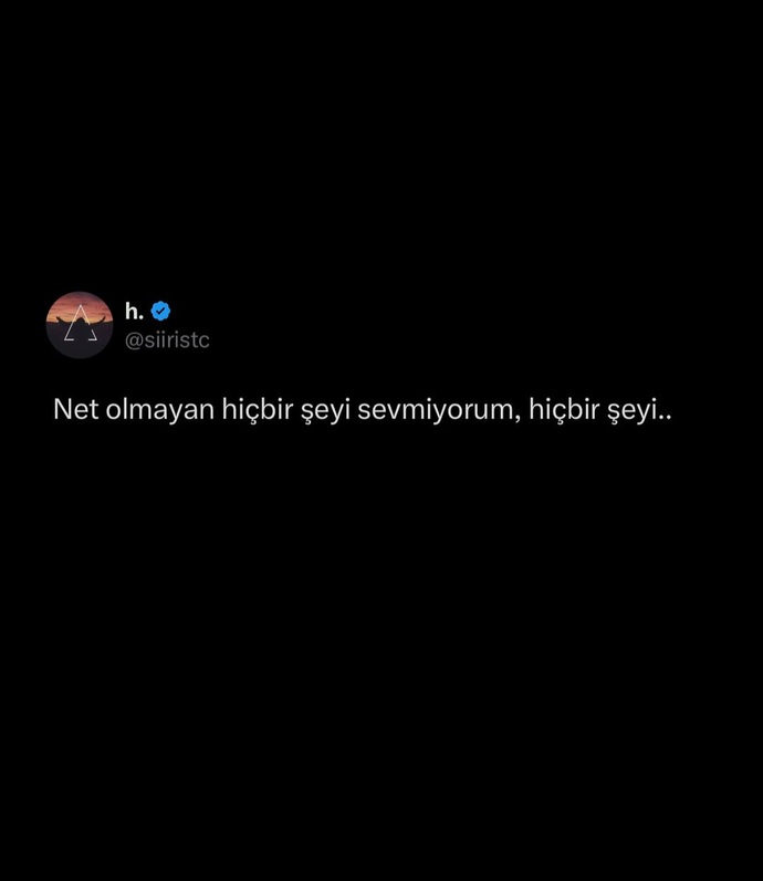 Hayatta en sevmediğiniz şey nedir?