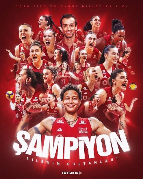 Filenin Sultanları ikinci kez VNL şampiyonu! Sizce bu takım daha ne kadar ileri gider 🇹🇷🏅?