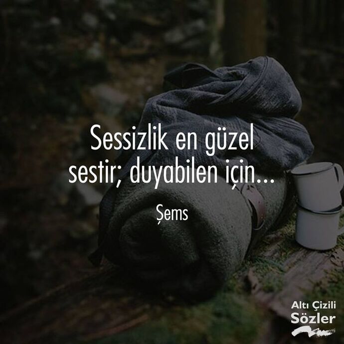 Sessizliği duyabilenlerden misin?