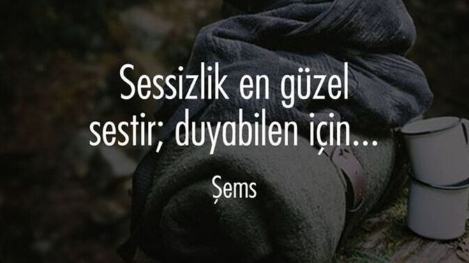 Sessizliği duyabilenlerden misin?