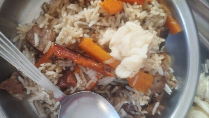 Özbek pilavı yaptım. Nasıl olmuş?
