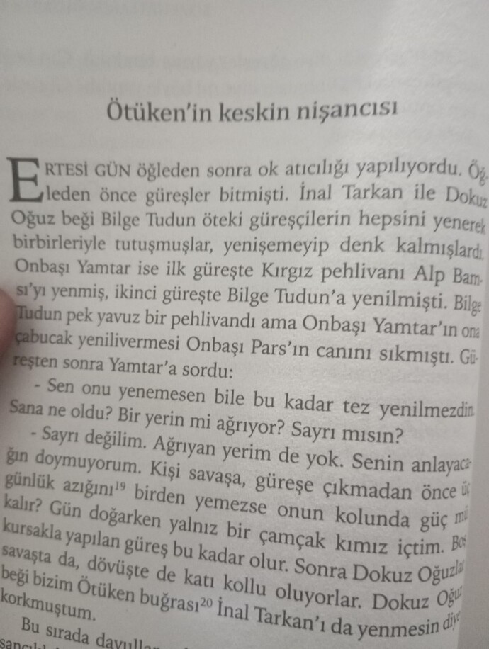 Telefon kullanmaya ara verir misin?