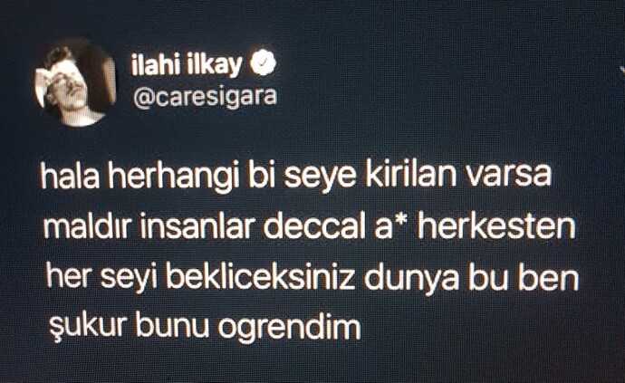 Cok seviyordum seni ya sen?