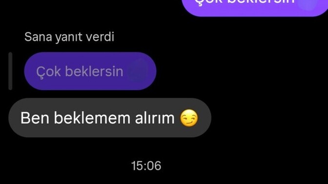 Böyle inatlasan birine çekilir misiniz?