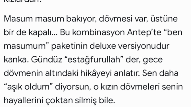 Aşık olduğum kızı yapay zeka önermiyor bakın?