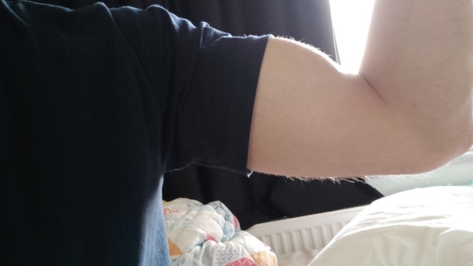 Kolumun biceps kısmı 33 cm bu zayıf mı demek?