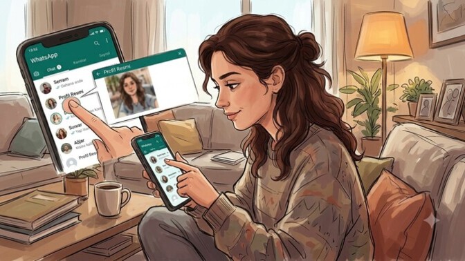 Whatsapp'tan milletin profil fotoğrafına bakar mısın?