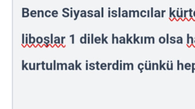 Türkiye’nin en büyük sorunu sizce nedir, kim veya ne olmalı?