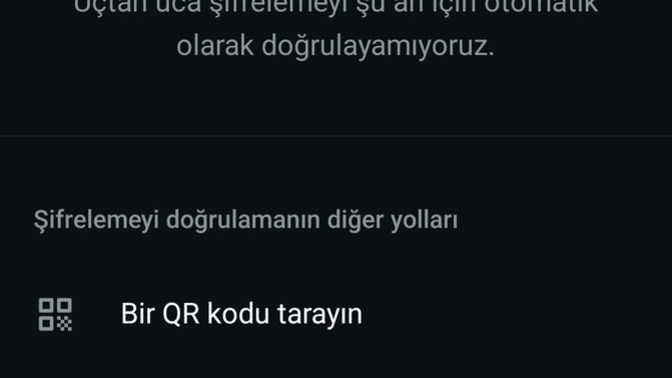 WhatsApp uçtan uca şifreleme hatası neden çıkar, güvenlik kodu doğrularken sebebi ne olabilir?