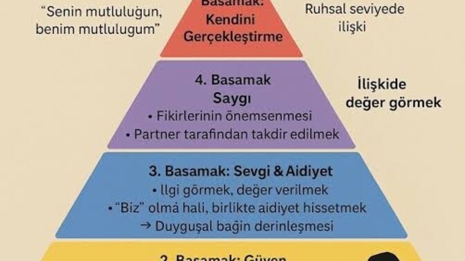 İlişkilerde Maslow' un ihtiyaçlar hiyerarşisi nedir, siz hangi basamaktasınız?