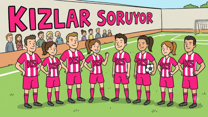 Kızlar Soruyor bir futbol takımı olsaydı, sen bu takımın hangi mevkisinde oynuyor olurdun?