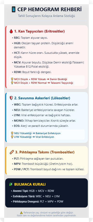 Tam Kan Sayımı (Hemogram) Sonuçları Nasıl Okunur?