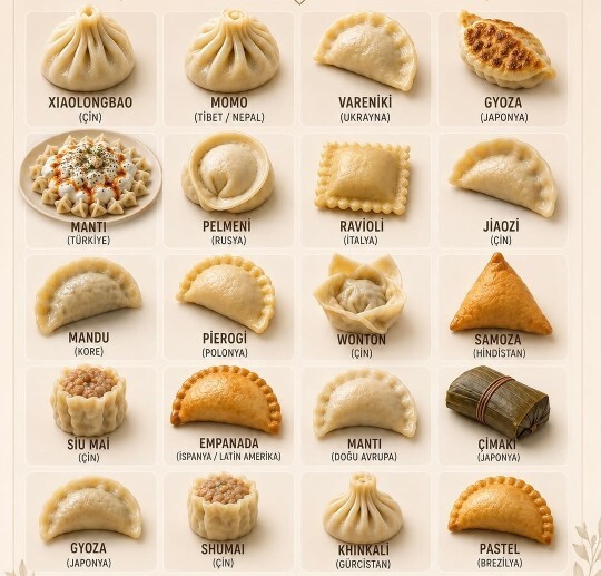 Hangi mantı çeşidi daha lezzetli, sizin favoriniz hangisi?