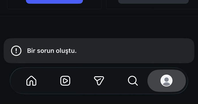 Instagram hesapta profiller, takipçi ve bildirimler gözükmüyor, silip yükledim düzelmedi ne yapmalıyım?