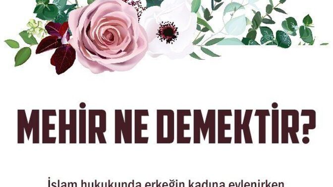 Mehir olarak ne istediniz hanfendiler veya ne verdiniz beyfendiler?