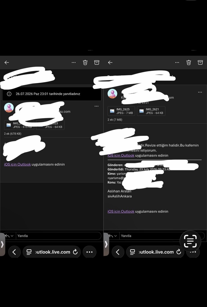 Mailde alıntıla ile tümünü yanıtla farkı ne, hangisi alıntılanmış sayılıyor?
