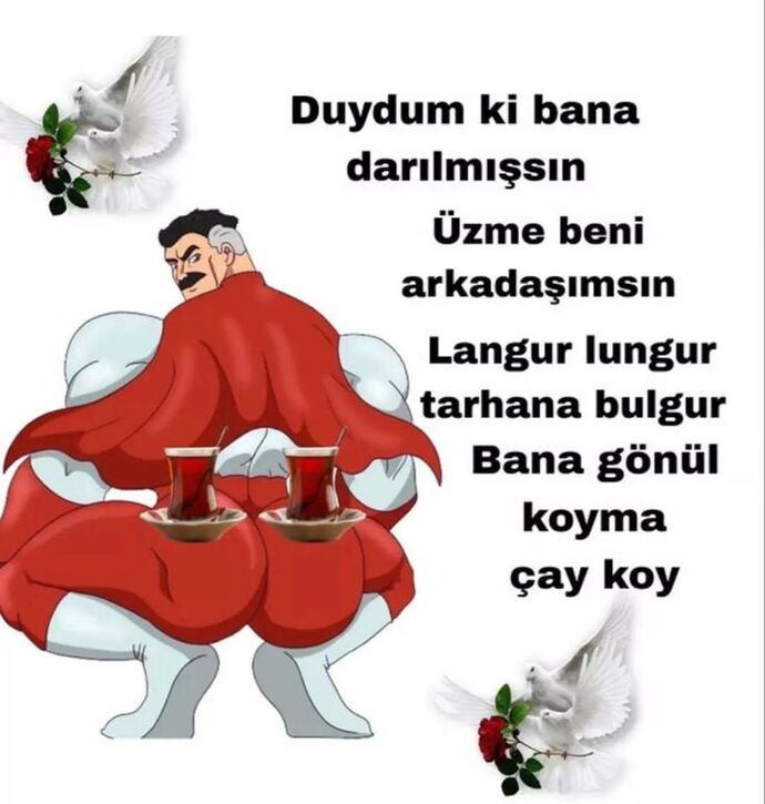 Çay içen