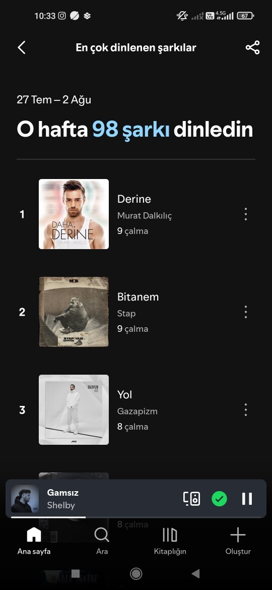 Sizi en iyi anlatan şarkı hangisi, en çok severek dinlediğiniz şarkı ne?