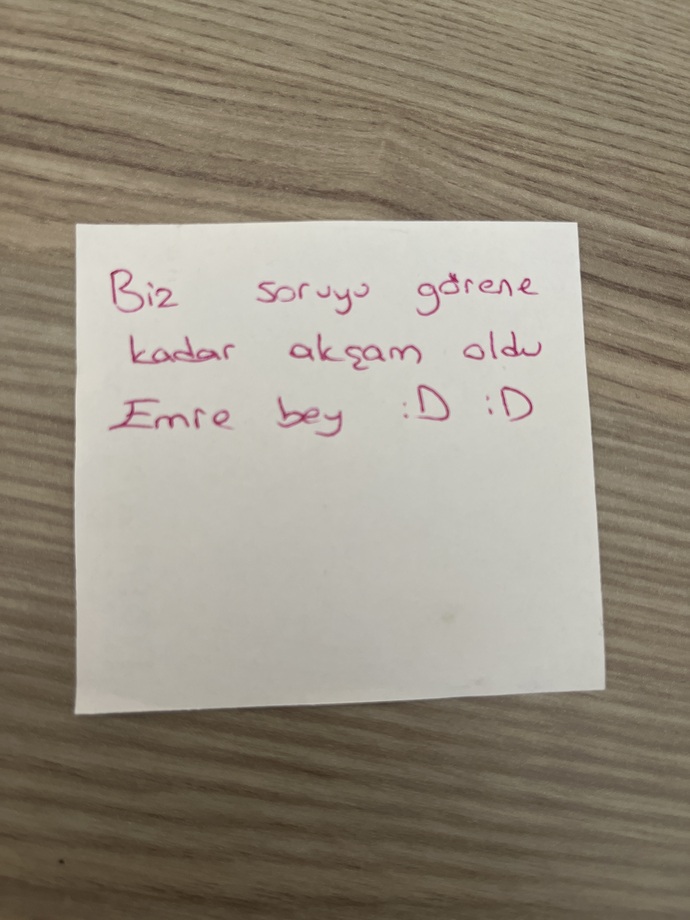 O yüzden iyi akşamlar 😂😂