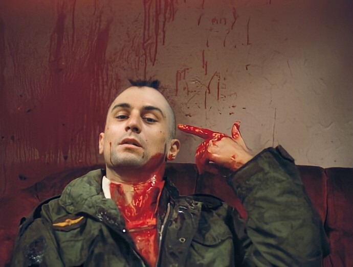 Taxi driver ( travis)
