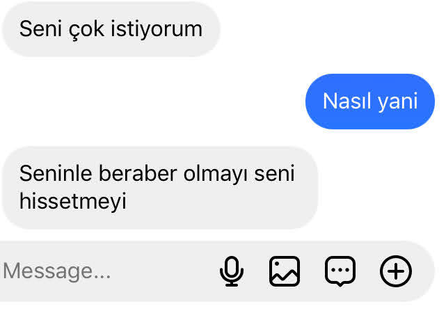 Ne diyor la bu?