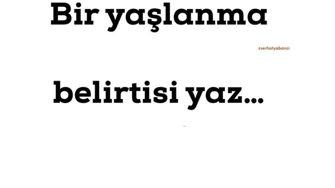 Kendinizde fark ettiğiniz ilk yaşlanma belirtisi ne oldu, ne zaman fark ettiniz?