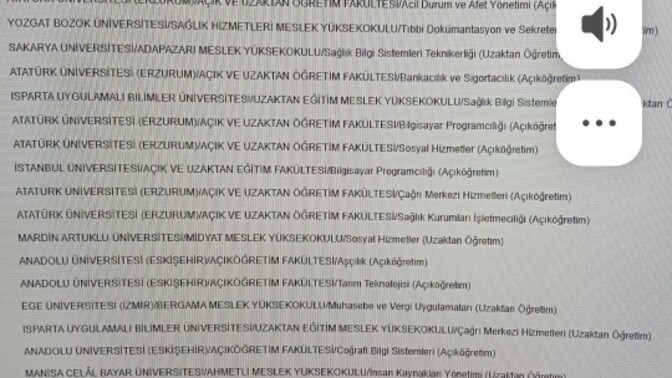 Tercih listem nasıl?
