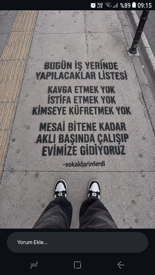 Güne başlarken yaptığın ilk şey ne oluyor?