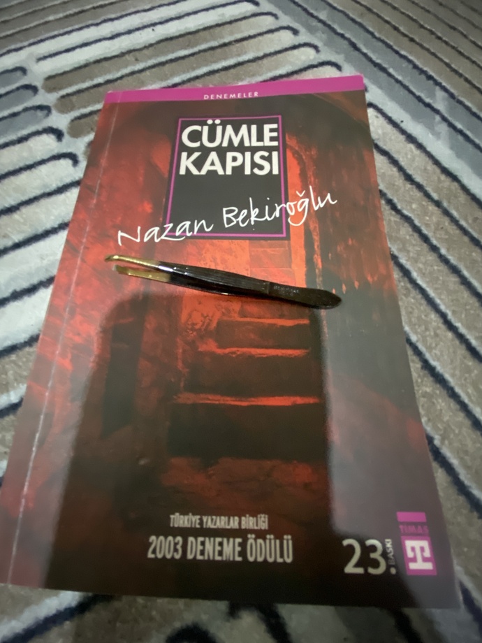 Sizin cımbızınız var mı, varsa en son ne yaptınız?
